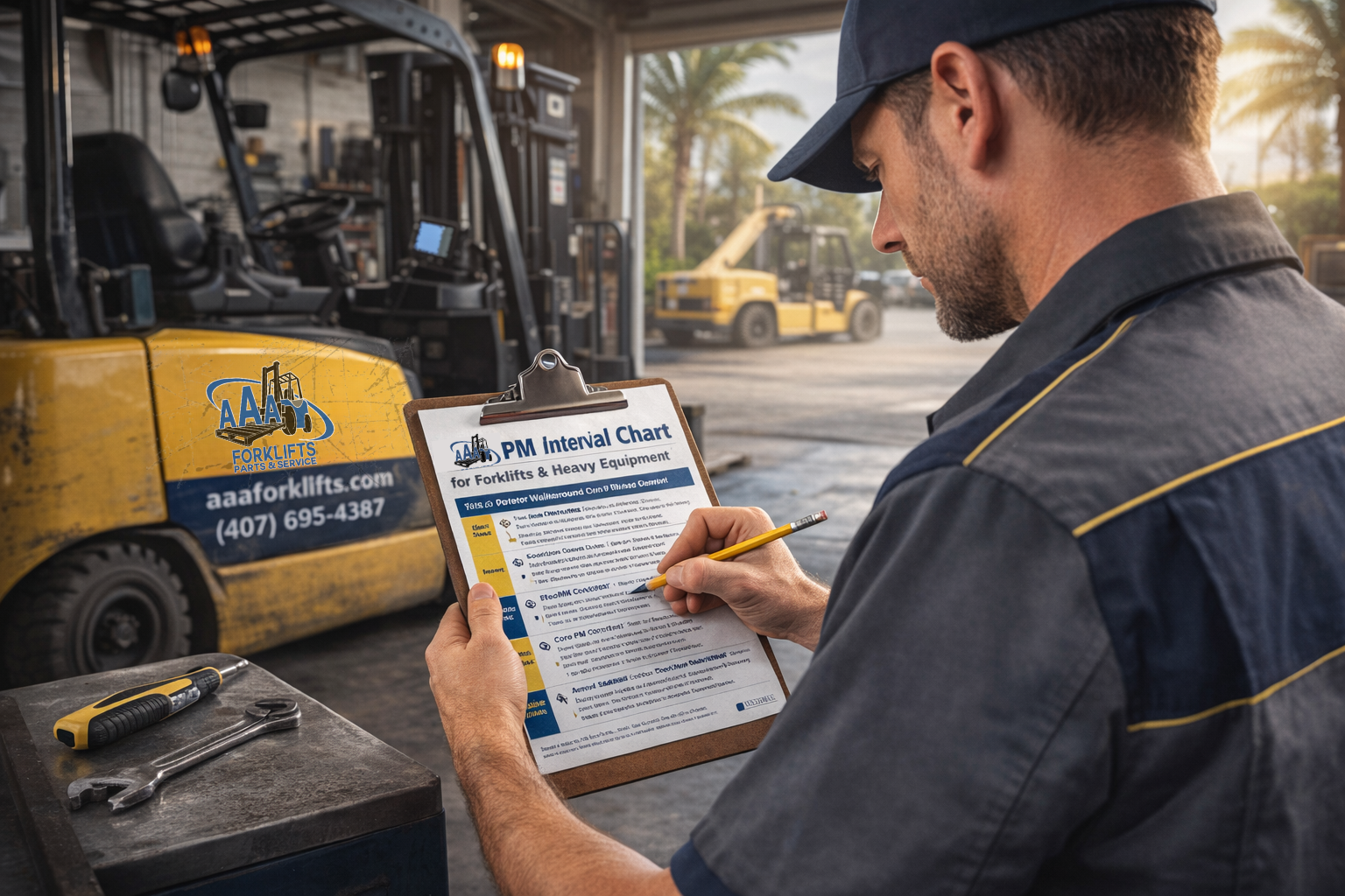 A Real-World PM Guide for Forklifts & Heavy Equipment