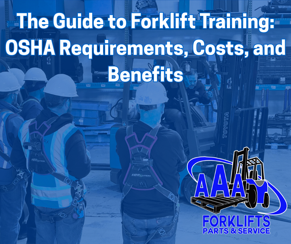 Forklift Training AAA Forklifts