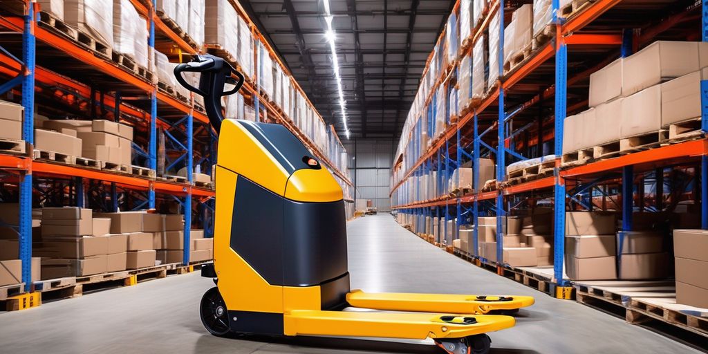 pallet jack repair service in warehouse