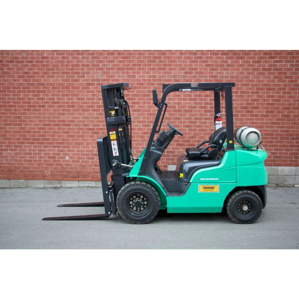 2009 Mitsubishi FGC25N 5000 lb. LPG Forklift w/ Sideshift 3-Stage 170H - Forklifts
