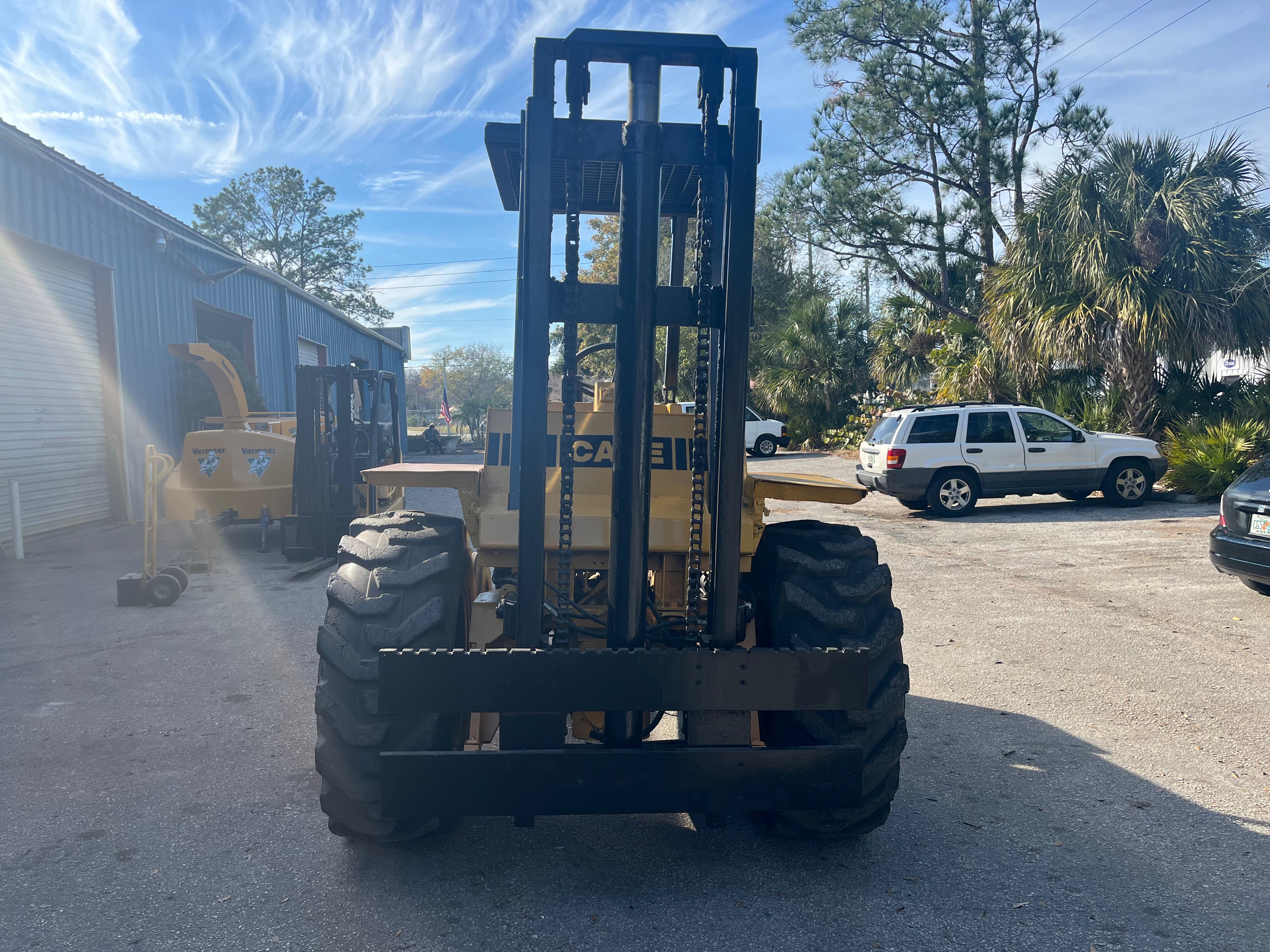 Case 585C 5,000 lb. Diesel Rough-Terrain Forklift w/ Sideshift RENT ME