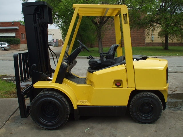 Hyster H80XM 8000 lb. Diesel Forklift w/ Sideshift 169"H