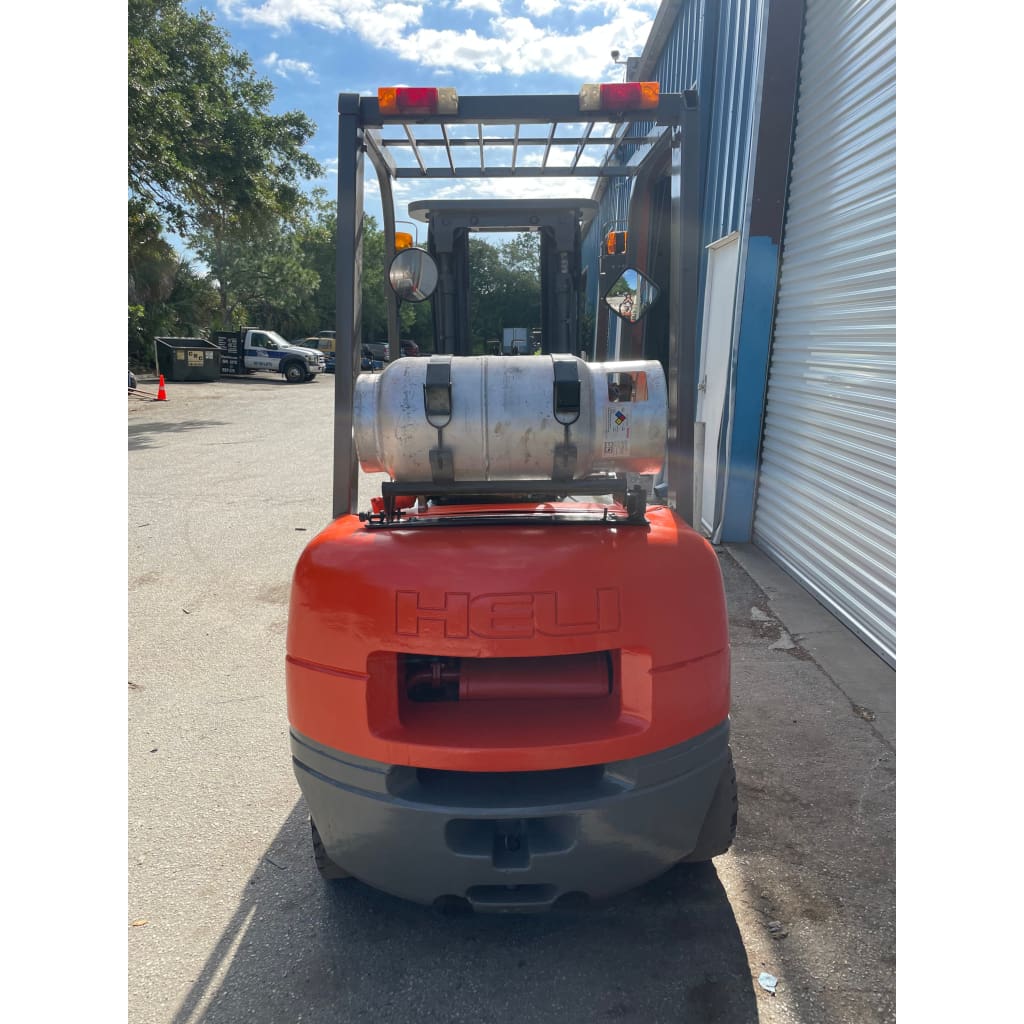 Heli CPYD - TY5 5000 lb. LPG Propane Forklift w/ Sideshift & Solid Pneumatic Tires 185’ - Forklifts