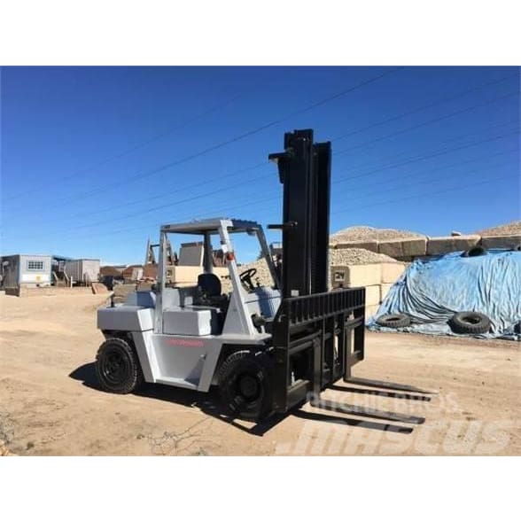 Nissan JF05H70PV 14,000 lb. LPG Rough Terrain Forklift w/ Sideshift 130H - Forklifts
