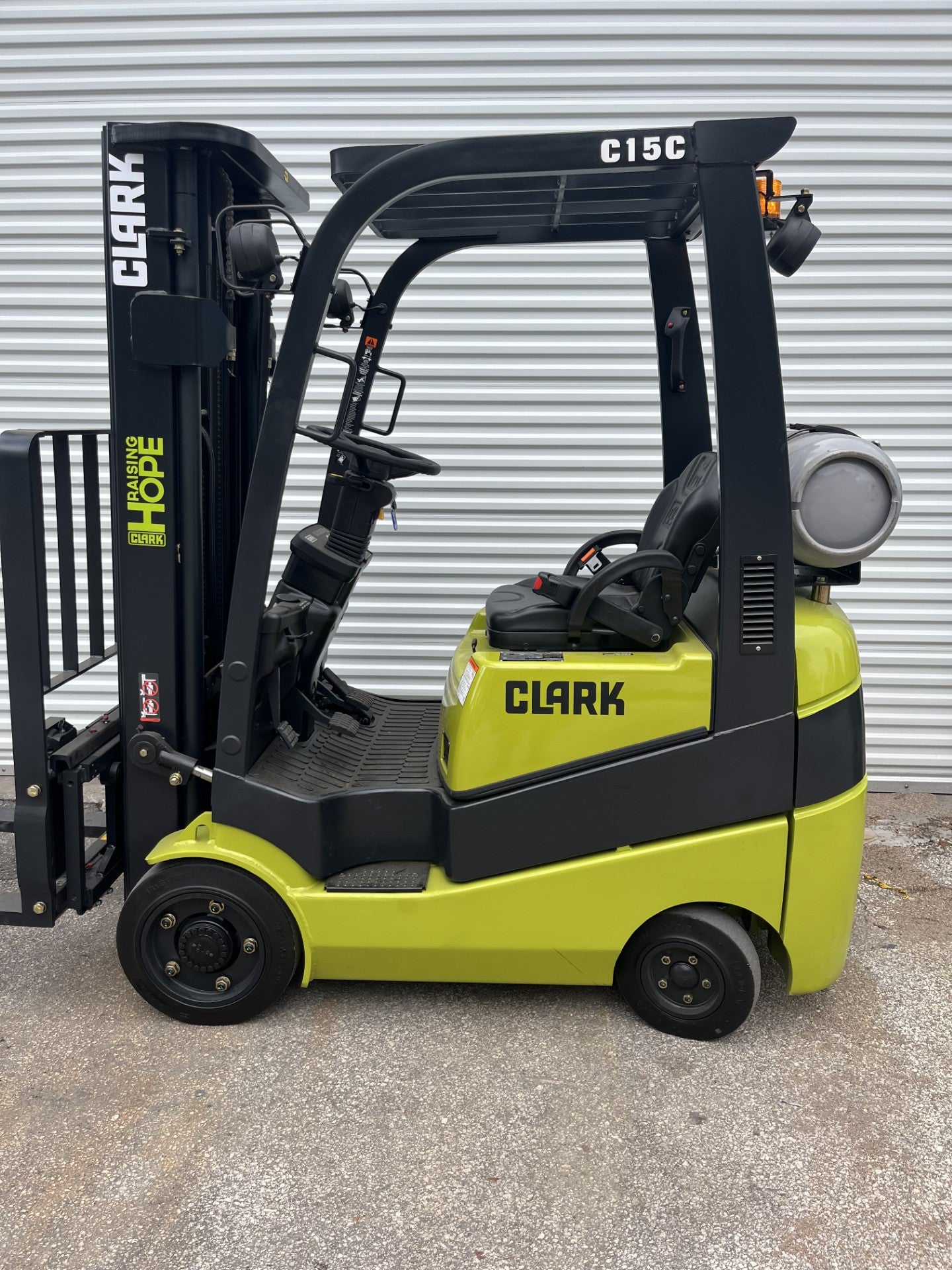 NEW 2023 Clark C15CL 3000 lb. LPG Forklift w/ Sideshift 188"H