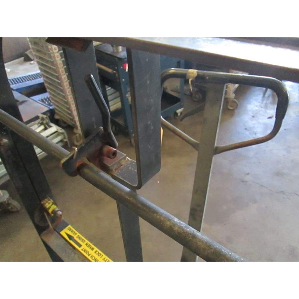 Wesco Walk Behind Pallet Jack 5500LBS Capacity w/ Safety Rack Box Guard Case - Other