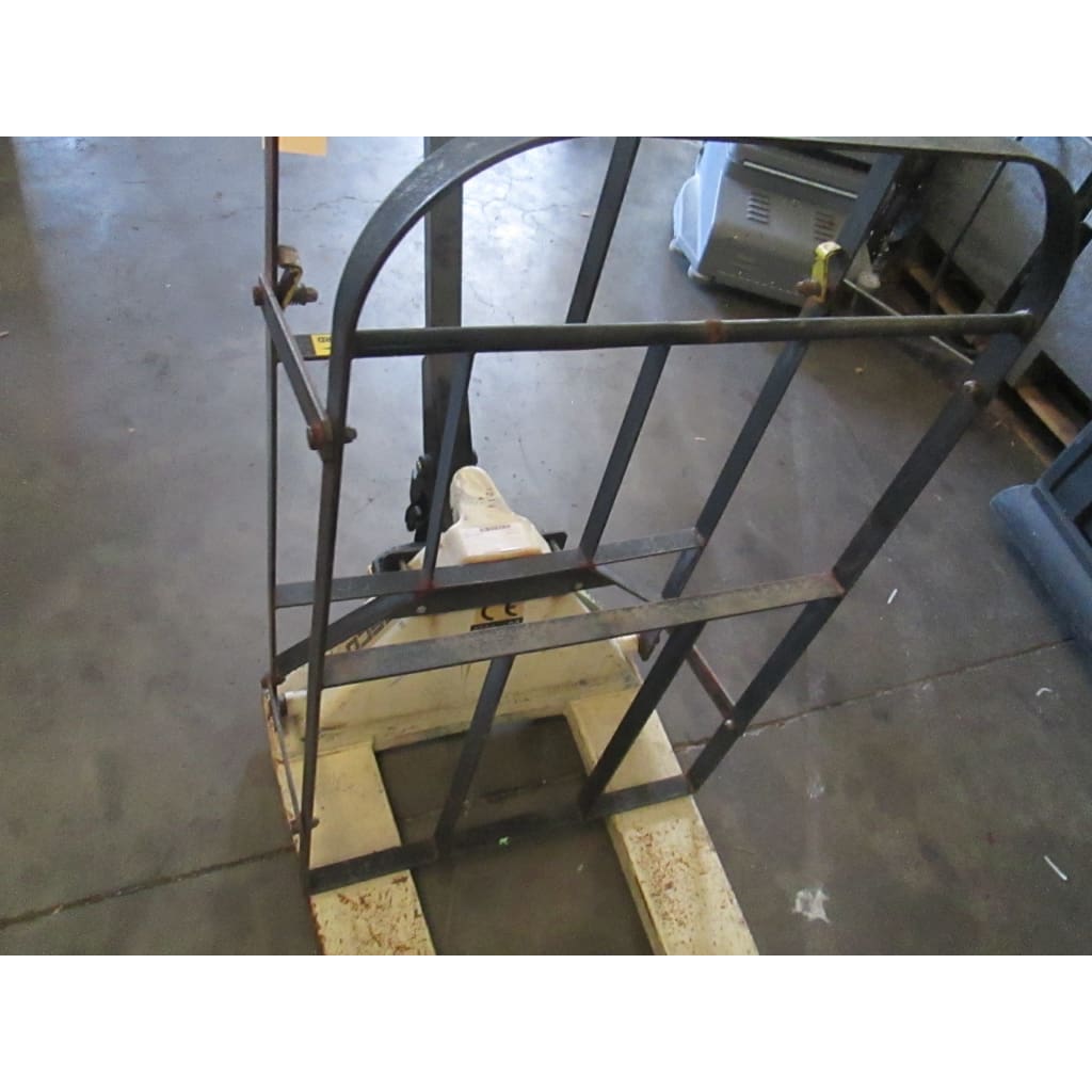 Wesco Walk Behind Pallet Jack 5500LBS Capacity w/ Safety Rack Box Guard Case - Other