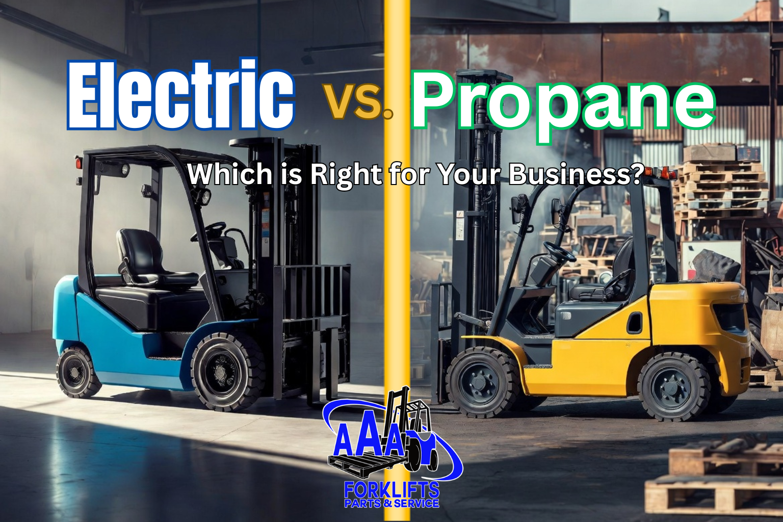 Electric vs. Propane Forklifts: Which is Right for Your Business?