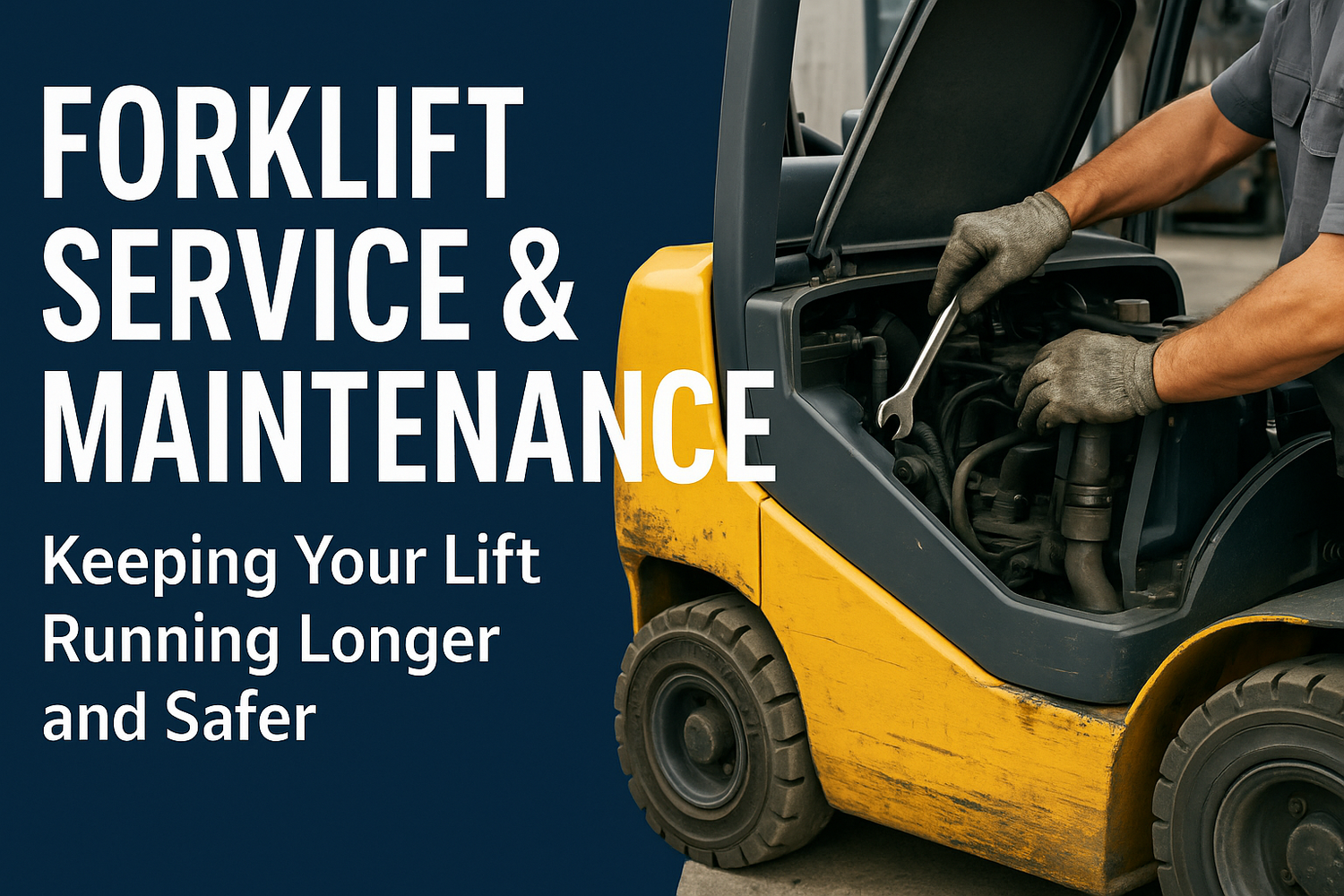 Forklift Service and Maintenance: Keeping Your Lift Running Longer and Safer