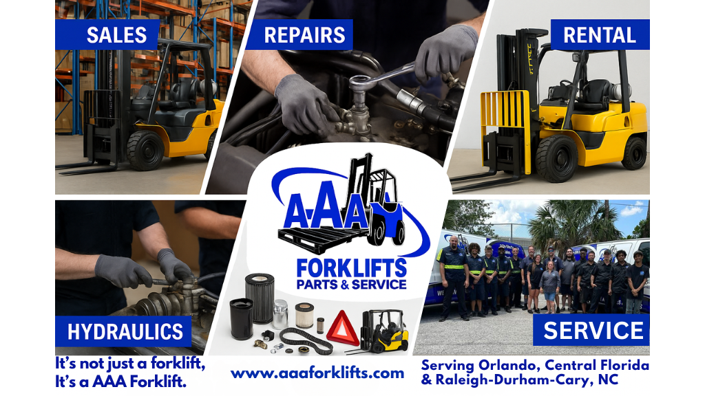 Keeping Florida & NC Moving — One Forklift at a Time