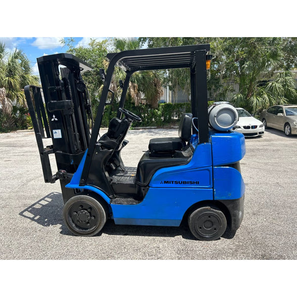 2000 Mitsubishi FGC20K 4000 lb. LPG Forklift w/ Sideshift 3-Stage 237H - Forklifts