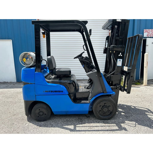 2000 Mitsubishi FGC20K 4000 lb. LPG Forklift w/ Sideshift 3-Stage 237H - Forklifts