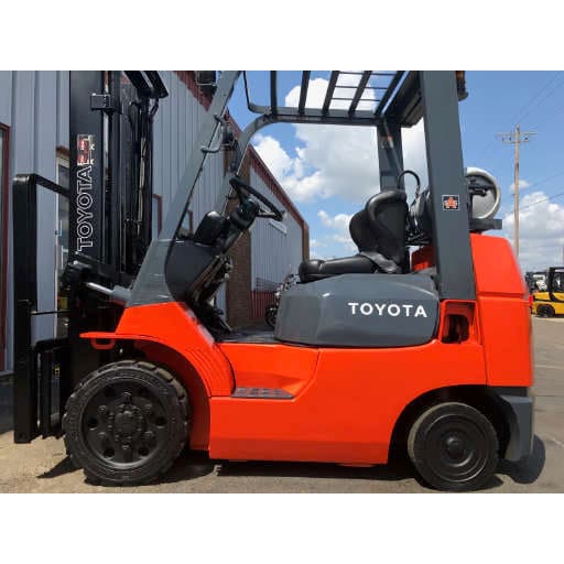 2000 Toyota 7FGCU25 5000 lb. LPG Forklift w/ Sideshift 189H - Forklifts