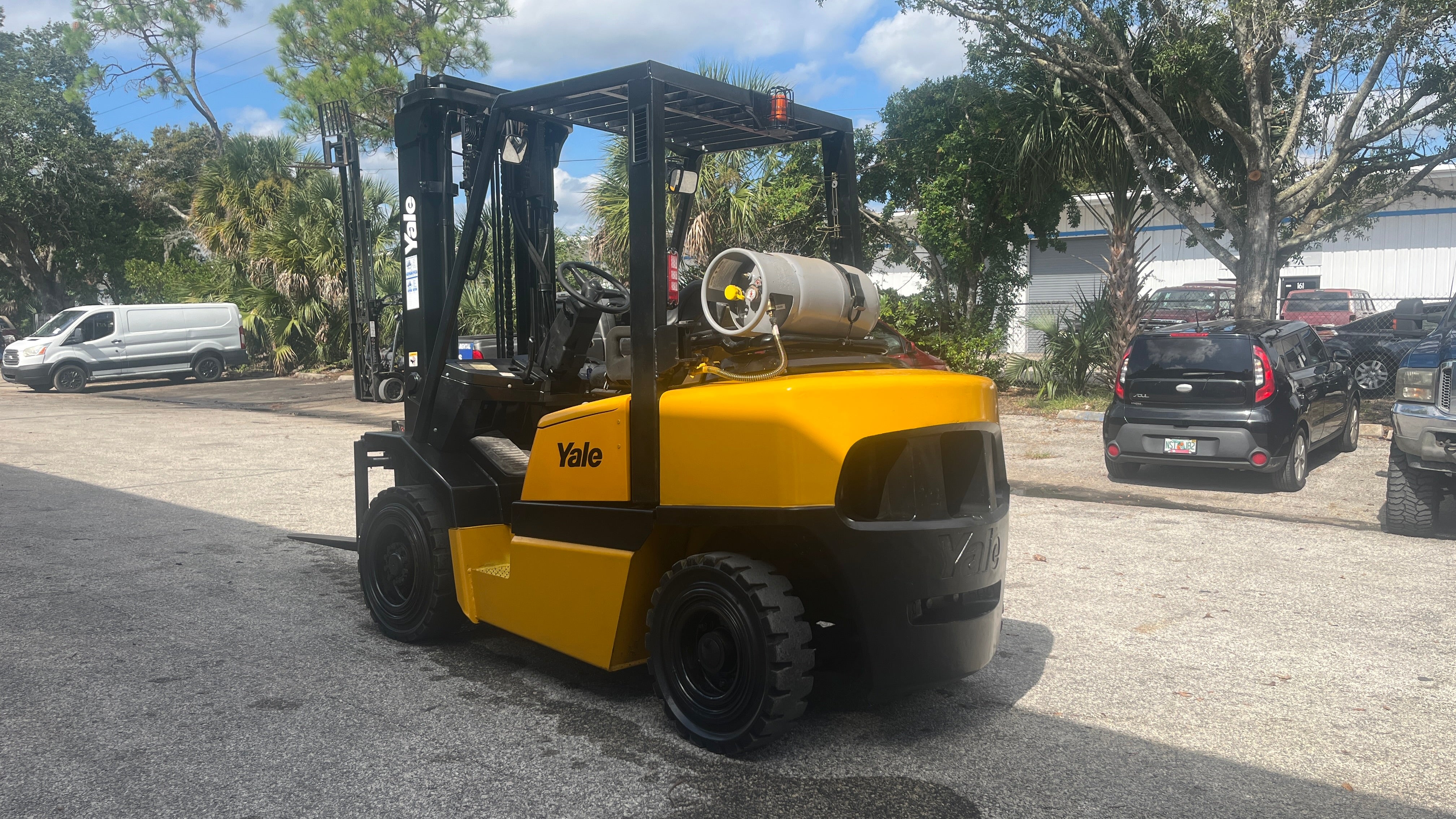 2006 Yale GLP080LJ 8,000 lb. LPG Forklift w/ Sideshift 173"H