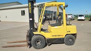 Hyster H60XM 6000 lb. LPG Forklift w/ Sideshift 189"H