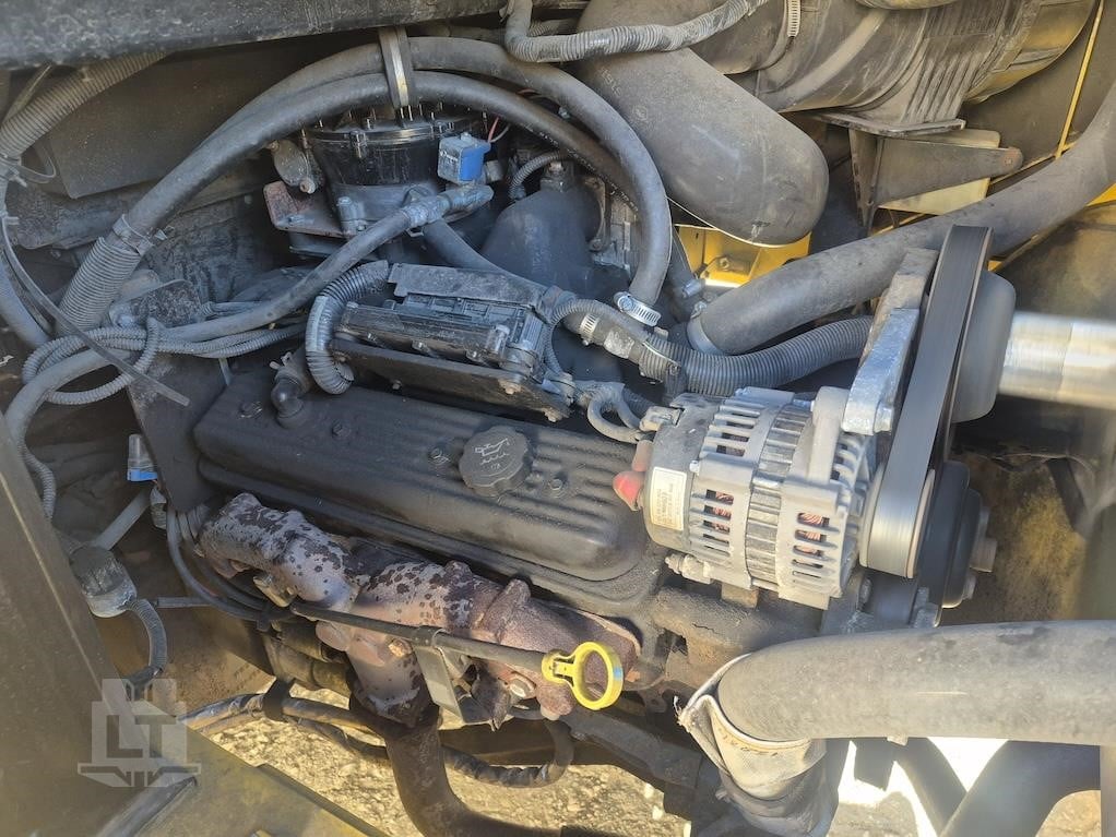 Montacargas diésel Yale GDP155VX 2008 REACONDICIONADO de 15,500 lb con desplazamiento lateral y rueda doble de 212.6"H