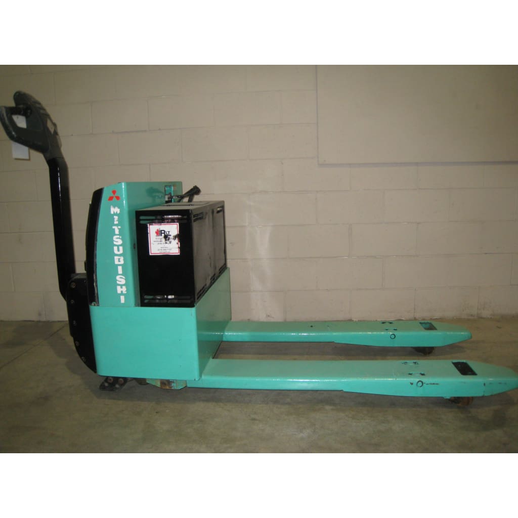 Mitsubishi PMW20 4000 lb. Electric Pallet Jack 24v NEW BATTERIES - Forklifts