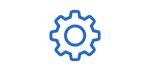 blue gear