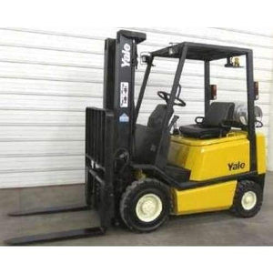 Yale GLP030AF 3000 lb. LPG Forklift w/ Cushion Tires 2-Stage 107.5H - Forklifts