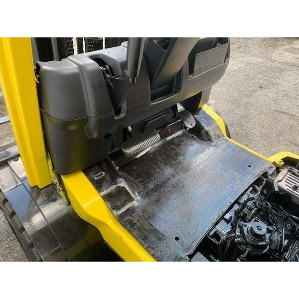 2006 Hyster H70FT 7000 lbs Diesel Forklift w/ Sideshift & Solid Pneumatic 189H - Forklifts