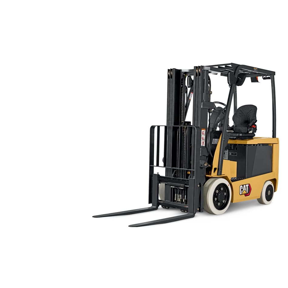 2000 Caterpillar 2EC30 6000lbs Electric Forklift w/ SideShift & Fork Positoner 187H - Forklifts