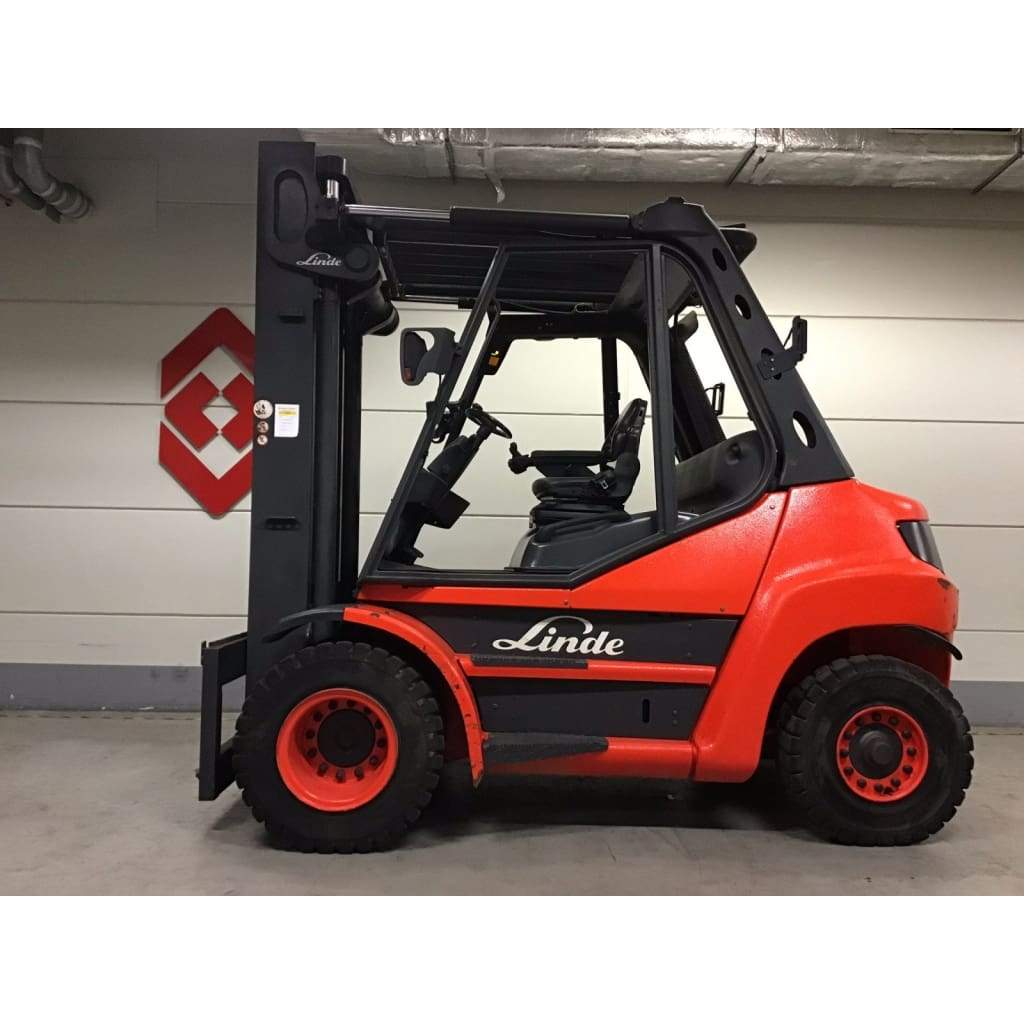 2003 Linde H70D 15 500lbs Diesel Forklift w/ Sideshift Dual Wheel Tires - Forklifts