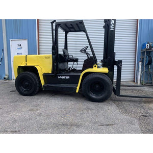 Hyster H155XL 15500LBS Diesel Forklift w/ Dual Wheel Pneumatic Tires - Forklifts