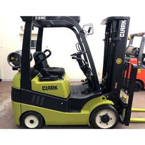 2005 Clark C20sC 4000 lb. LPG Forklift w/ Sideshift 170H - Forklifts