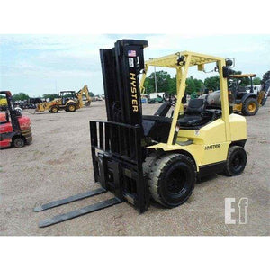 2006 Hyster H80XM 8,000 lb. Diesel Forklift w/ Sideshift Dual Wheel 145.7 - Forklifts