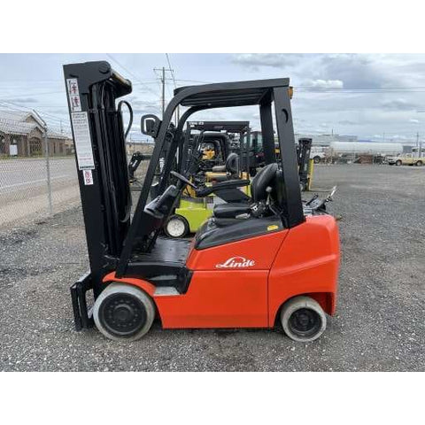 2006 Linde H25CT 5000 lb. LPG Forklift w/ Sideshift & Solid Pneumatic Tires 189H - Forklifts