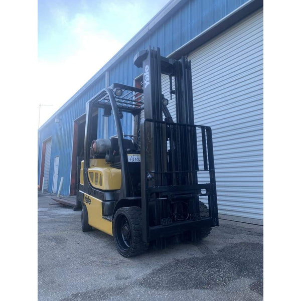 2007 Yale GLC060VX 6000 lb. LPG Forklift w/ Sideshift & Cushion Tires 199H - Forklifts