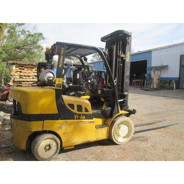 2007 Yale GLC155VX 15 500LBS LPG Forklift w/ Sideshift Non-Mar Tires - Forklifts