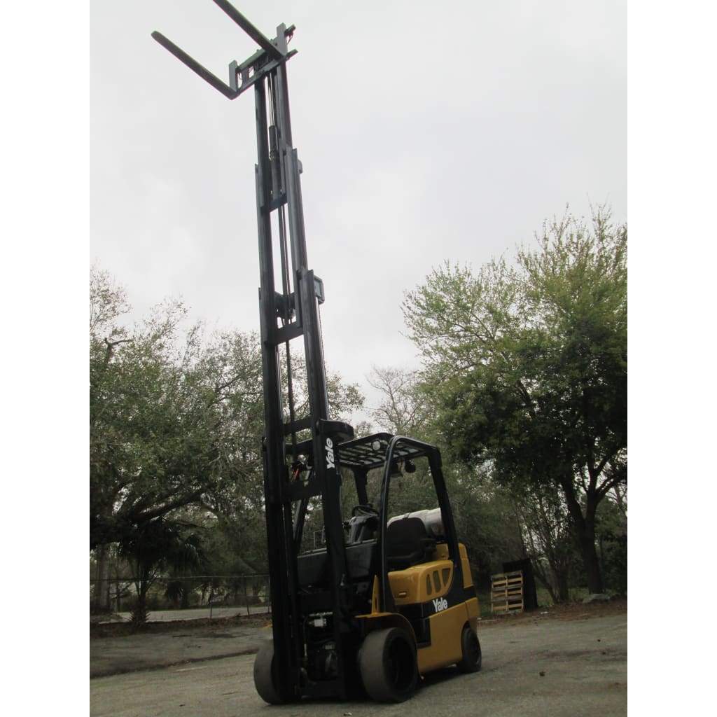 2008 Yale GLC060VX 6000LBS LPG Forklift w/ Sideshift 240 HT - Forklifts