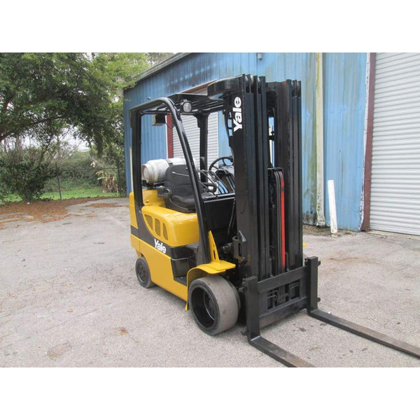 2008 Yale GLC060VX 6000LBS LPG Forklift w/ Sideshift 240 HT - Forklifts