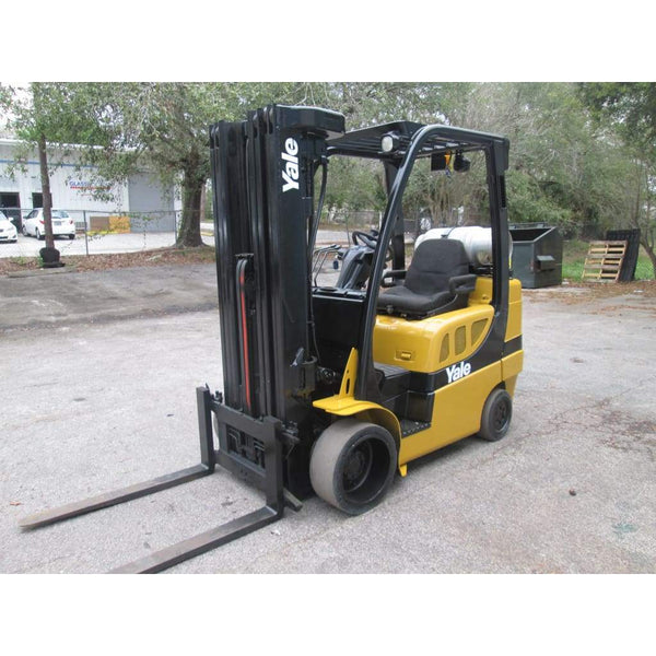 2008 Yale GLC060VX 6000LBS LPG Forklift w/ Sideshift 240 HT - Forklifts