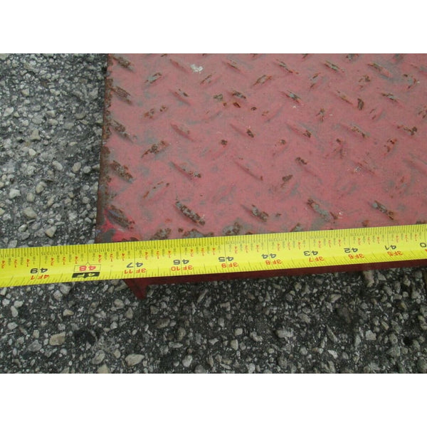 4x4 Diamond Treadplate Floor Scale Ramp Pallet Jack Dolly Hand Truck - Other