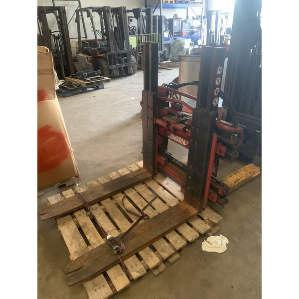 Bolzoni Sideshifting Single Double Pallet Handler Forklift Attachment 5500lbs. - Attachments