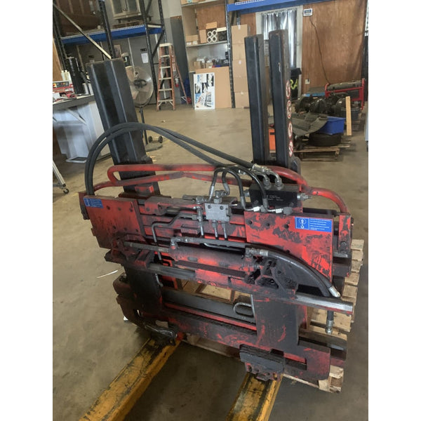 Bolzoni Sideshifting Single Double Pallet Handler Forklift Attachment 5500lbs. - Attachments
