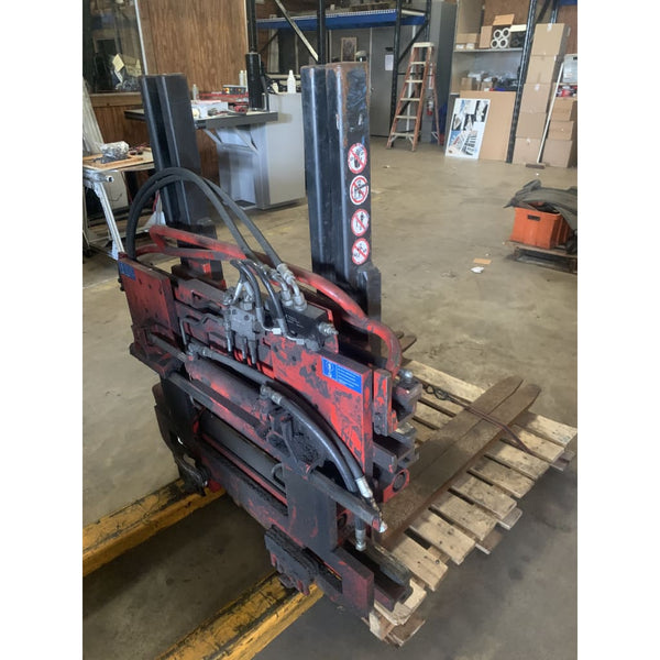 Bolzoni Sideshifting Single Double Pallet Handler Forklift Attachment 5500lbs. - Attachments