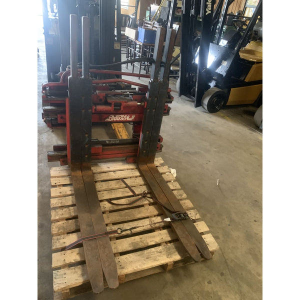 Bolzoni Sideshifting Single Double Pallet Handler Forklift Attachment 5500lbs. - Attachments
