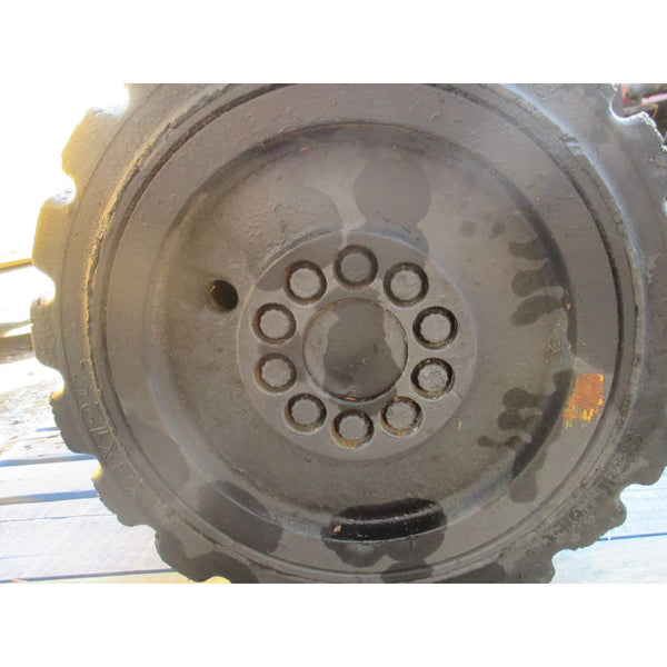 Caterpillar T40D 4000LBS Forklift Front Differential Axle Chunk w/ Wheels Cat - Parts