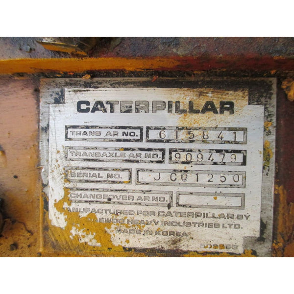 Caterpillar T40D 4000LBS Forklift Front Differential Axle Chunk w/ Wheels Cat - Parts