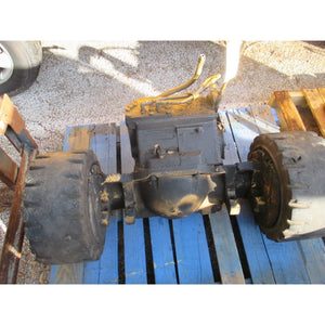 Caterpillar T40D 4000LBS Forklift Front Differential Axle Chunk w/ Wheels Cat - Parts
