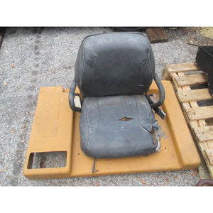 Caterpillar T40D 4000LBS Forklift Passenger Seat & Engine Cover Seat Bracket - Parts