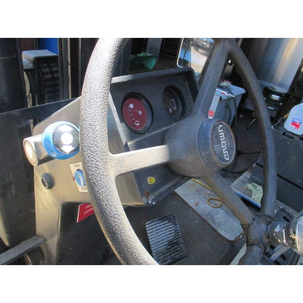 Crown 35SCTTS 36V Electric Sit-Down Forklift w/ Side Shift 3-Wheel 3500LBS 172H - Forklifts