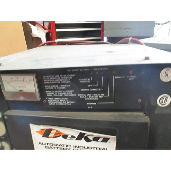 Deka 24V Electric Forklift Battery Charger 450AH 8HR 208/240/480 3PH 12 Cell - Chargers