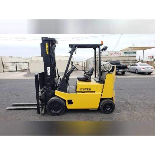 Hyster S80XL 8000lb. LPG Forklift w/ Sideshift 194H - Forklifts