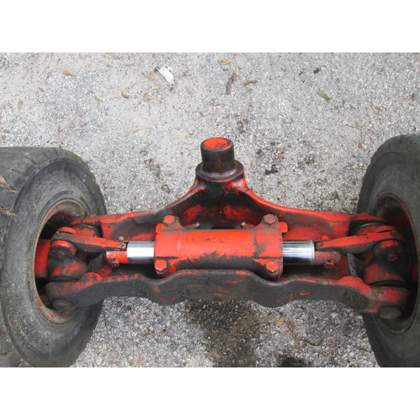 Linde Steering Axle With Tires & Rims With Nissan Front Axle - Parts
