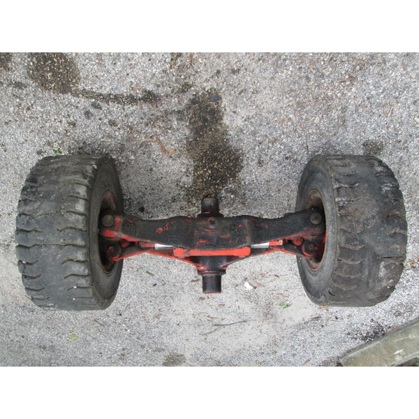 Linde Steering Axle With Tires & Rims With Nissan Front Axle - Parts