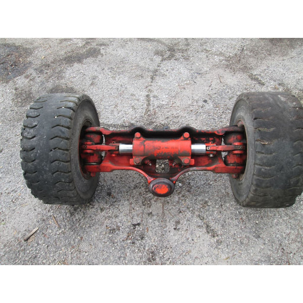 Linde Steering Axle With Tires & Rims With Nissan Front Axle - Parts